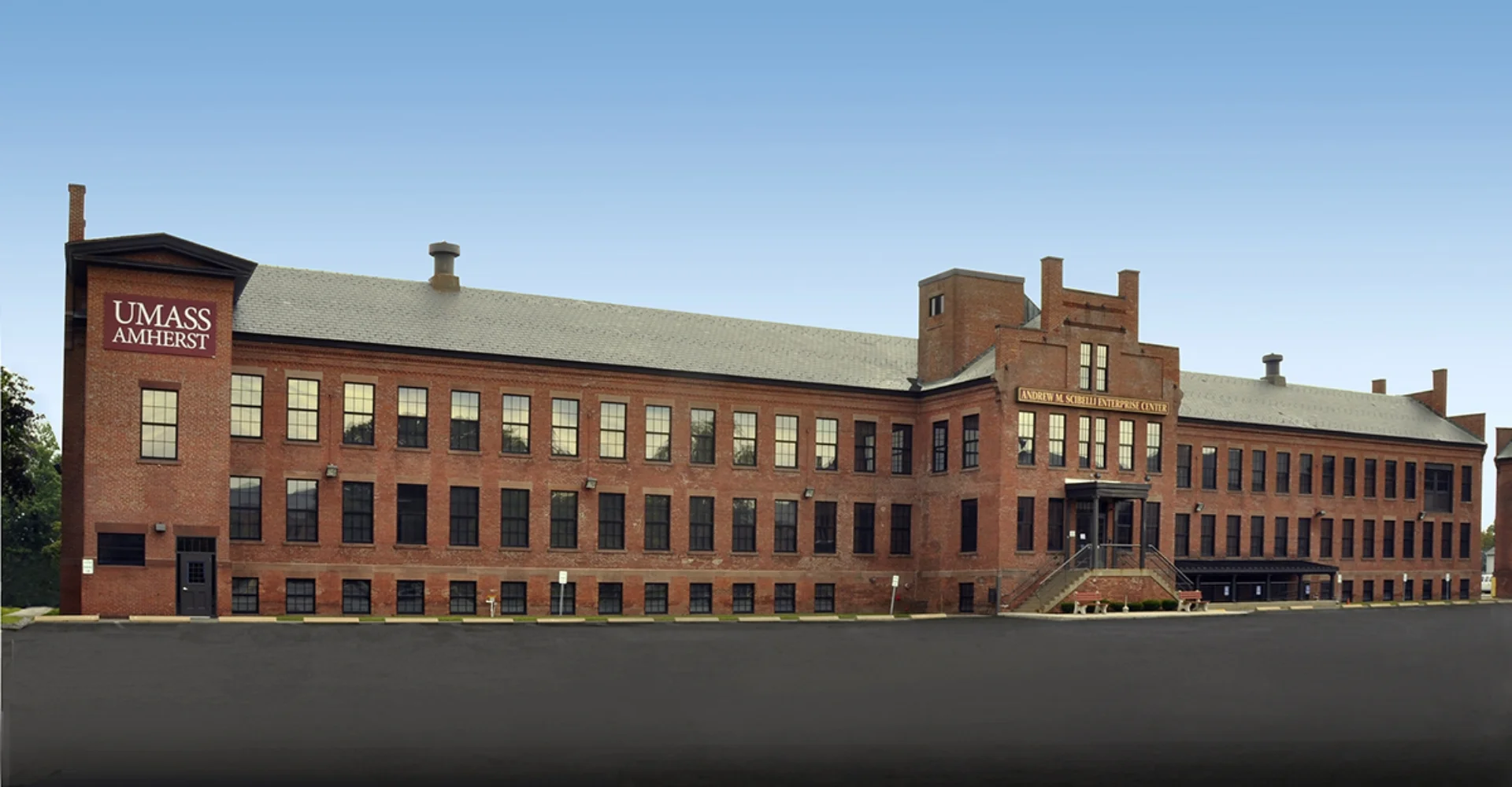 large red brick building